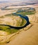 Crooked River Through Plains