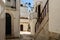 The crooked streets of Locorotondo in Puglia