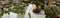 Crop view of adult woman transplanting plants in the garden