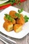 Croquettes of potatoes