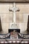 Cross, altar of the Last Supper in Zagreb cathedral