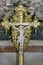 Cross on the altar of Our Lady in Zagreb cathedral dedicated to the Assumption of Mary