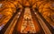 Cross Angels Stone Columns Gothic Catholic Barcelona Cathedral B