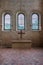 Cross in the basilica chapel in Eberbach Abbey