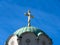 Cross on the church