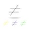 cross corners colored icon. Can be used for web, logo, mobile app, UI, UX