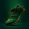 cross country shoes in the field after a race GENERATIVE AI, GENERATIVE, AI