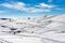 Cross-country Ski Tracks and Snowy Footpath on the Lessinia Plateau - Veneto Italy