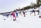 Cross country skiing competition