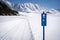 Cross-country skiing trail in Tirol