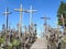 Cross in Cross hill near Siauliai town, Lithuania