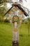 The cross, crucifix, from the region of Transylvania, Romania.