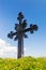 Cross dedicated to Victims who never back from the Sea. Cross in