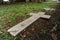 Cross on grave