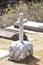Cross Headstone Cemetery of the Church of St. John in the Wilderness Himalaya Mountains India