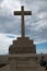 Cross on the hill above Dubrovnik, Croatia