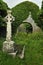 Cross inside Noughaval Church