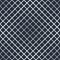 Cross lined seamless minimalistic pattern, vector minimal crossed lines background.