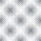 Cross lined seamless minimalistic pattern, vector minimal crossed lines background.
