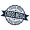 Cross media Hashtag in circle icon isolated. Social media symbol, concept of number sign, social media, micro blogging