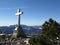 Cross on a Mountain Summit