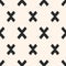 Cross pattern. Modern funky texture with crosses, x texture