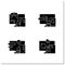 Cross platform glyph icons set