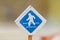Cross road sign - Traffic sigh toy, Play set Educational