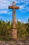 Cross on the roadside