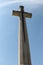 Cross of Sacrifice at Delville Wood CWGC Military Cemetery on the Somme