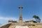 Cross Santuari de Sant Salvador Monastery San Salvador, Spain