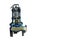 Cross section detail component inside submersible automatic pump or axial flow pump for conveying water or liquid sludge waste