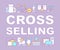 Cross selling word concepts banner