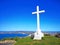 Cross of Sete, in Saint Clair mountain South of France