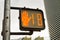 Cross signal shows 18, Las Vegas Boulevard