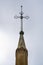 Cross on spire of tower of Monastere de Cimiez