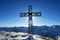 The cross in Sport Gastein, Austria