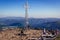 Cross on Tarnica mountain