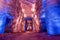 Cross and Thombstone in Zipaquira Salt Cathedral, Colombia