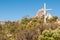 Cross at the top of Sir Lowrys Pass