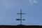 Cross and weather vane of the old abandoned hermitage of Almocita