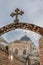 Crosses on the via dolorosa