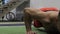 CrossFit athlete performing push ups 50fps