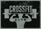 Crossfit Club typographical vintage grunge style poster. Retro  illustration.