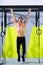 Crossfit toes to bar man pull-ups 2 bars workout
