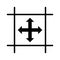 Crosshair Isolated Vector icon which can be easily modified or edited