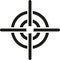 Crosshair target icon