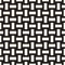 Crosshatch vector seamless geometric pattern.