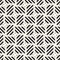 Crosshatch vector seamless geometric pattern. Crossed graphic rectangle