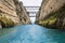 Crossing with a sail boat or yacht trough the Channel of Corinth